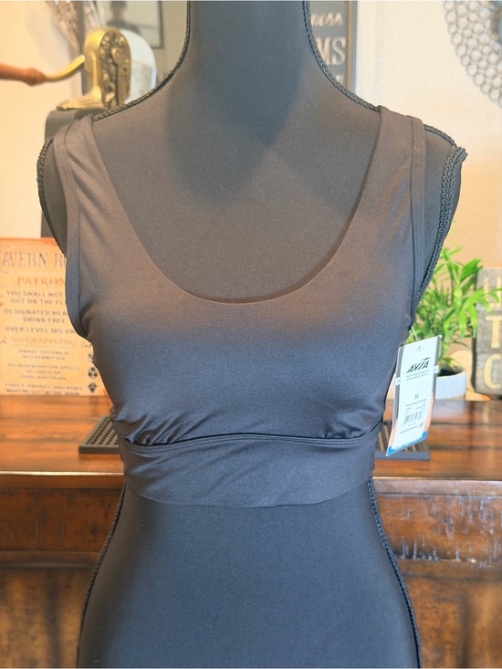 Avia Tops - Black Twist Back Sports Bra